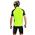 cheap Cycling Jerseys-Nuckily Men&#039;s Short Sleeve Cycling Jersey Light Yellow Light Green Orange Patchwork Bike Jersey Top Mountain Bike MTB Road Bike Cycling Breathable Quick Dry Ultraviolet Resistant Sports P
