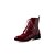 cheap Women&#039;s Boots-Women&#039;s Boots Combat Boots Chunky Heel Round Toe Faux Leather Booties / Ankle Boots British Fall &amp; Winter White / Black / Burgundy