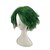 cheap Mens Wigs-Synthetic Wig Curly Minaj Layered Haircut Wig Short Mint Green Synthetic Hair 14 inch Men‘s Anime Cosplay Party Green hairjoy