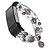 billige Reimer til Smartklokke-Klokkerem til Fitbit Charge 2 Fitbit Smykkedesign Keramikk Håndleddsrem