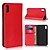 cheap Cell Phone Cases &amp; Screen Protectors-Case For Apple iPhone XS / iPhone XR / iPhone XS Max Wallet / Card Holder / Flip Full Body Cases Solid Colored Hard Genuine Leather