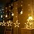 abordables Tiras de Luces LED-HKV 5 m Cuerdas de Luces 50 LED 1pc Blanco Cálido RGB Blanco Navidad Decorativa Conectable 220-240 V