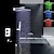 billige Veggmontert dusjsystem-Dusjkran Sett - Regnfall Moderne Krom Vægmonteret Messing Ventil Bath Shower Mixer Taps / To Håndtak fire hull