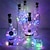 cheap LED String Lights-Solar 10led Wine Bottle Cork Shaped LED Starry String Lights Night Fairy Lights Lamp For Garden Wedding And Xmas Party