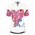cheap Women&#039;s Cycling Clothing-Arsuxeo Women&#039;s Short Sleeve Cycling Jersey Red Floral Botanical Bike Jersey Top Mountain Bike MTB Road Bike Cycling Breathable Quick Dry Anatomic Design Sports 100% Polyester Clothing Apparel