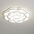 Недорогие Потолочные светильники с диммером-1 лампа 68 см, хрустальные светильники для скрытого монтажа, металл, акрил, новинка, окрашенная отделка, художественное современное, 110-120 в, 220-240 в, fcc