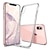 cheap iPhone Cases-Case For Apple iPhone 11 / iPhone XR / iPhone 11 Pro Shockproof / Transparent Back Cover Solid Colored Soft TPU