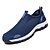 cheap Men&#039;s Athletic Shoes-Men&#039;s Trainers Athletic Shoes Comfort Shoes Sporty Casual Athletic Daily Outdoor Water Shoes Walking Shoes Mesh Breathable Non-slipping Black Light Grey Dark Blue Slogan Fall