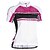 cheap Men&#039;s Clothing Sets-Nuckily Women&#039;s Short Sleeve Cycling Jersey with Shorts Nylon Elastane Polyester Blue Pink Floral Botanical Bike Shorts Jersey Padded Shorts / Chamois Waterproof Breathable Ultraviolet Resistant
