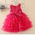 billiga Babyklänningar-Bebis Flickor Grundläggande Enfärgad Långärmad Bomull Klänning Purpur / Småbarn