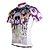 baratos Roupa de Ciclismo Feminino-ILPALADINO Homens Manga Curta Camisa para Ciclismo Roxo Moto Camisa / Roupas Para Esporte Blusas Ciclismo de Montanha Ciclismo de Estrada Respirável Secagem Rápida Resistente Raios Ultravioleta