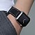 billiga Smartwatch-band-Klockarmband för Apple Watch Series 5/4/3/2/1 Apple Läderloop Äkta Läder Handledsrem