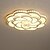 economico Lampade da soffitto con dimmer-1 luce 68 cm cristallo incasso luci metallo acrilico novità finiture verniciate artistico moderno 110-120v 220-240v fcc