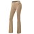 billiga Jóga nadrágok és blúzok-Women&#039;s Yoga Pants Flare Leg Bootcut Butt Lift Zumba Fitness Dance Pants / Trousers White Black Fuchsia Sports Activewear Stretchy Slim