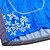 voordelige Herenkleding sets-Gelukkig Dames Lange mouw Wielrenshirt met strakke wielrenbroek Bergracen Wegwielrennen Winter Blauw Flora Botanisch Fietsen Sportoutfits Lycra Polyester Winddicht 3D-pad Ademend Anatomisch ontwerp