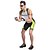 abordables Vêtements de triathlon pour femmes-Nuckily Homme Manches Courtes Tenue de Triathlon Trifonction Vert Rayure Vélo Respirable Design Anatomique Résistant aux ultraviolets Des sports Polyester Spandex Rayure Triathlon Vêtement Tenue