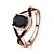 olcso Divatos gyűrű-Ring Onyx Crossover Rose Gold Copper Obsidian Rose Gold Plated Imagine Faith Ladies Fashion Punk 1pc 6 7 8 9 10 / Women&#039;s / Imitation Diamond
