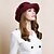 economico Cappelli per feste-Lana Kentucky Derby Hat / cappelli / Cappelli con Fantasia floreale 1pc Matrimonio / Occasioni speciali / Casual Copricapo