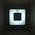 cheap Flush Mount Wall Lights-Modern Square Simplicity Style LED Wall Sconce Indoor Living Room Hallway Bedroom Bedside Lamp