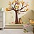 cheap Decorative Wall Stickers-Forest Tree Animals wall stickers for kids room Monkey owl Jungle wild Wall Decal Baby Nursery Bedroom Decor Poster Mural 100X100cm Wall Stickers for bedroom living room