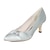 cheap Wedding Shoes-Women&#039;s Wedding Shoes Pumps Valentines Gifts Pumps Party Party &amp; Evening Wedding Heels Bridal Shoes Bridesmaid Shoes Rhinestone Kitten Heel Pointed Toe Basic Minimalism Satin Loafer Silver White