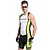 זול בגדי טריאתלון לנשים-Nuckily Men&#039;s Short Sleeve Triathlon Tri Suit Green Stripes Bike Breathable Anatomic Design Ultraviolet Resistant Sports Polyester Spandex Stripes Triathlon Clothing Apparel / Stretchy / Advanced