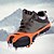 cheap Snow Hiking Boots-Traction Cleats / Climbing Shoes / Crampons Anti Slip / 18 Spikes Stainless Steel / Rubber for Hiking / Snowsports 0.000*0.000*0.000 cm