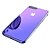 olcso iPhone-tokok-Case Kompatibilitás Apple iPhone X / iPhone 8 Plus / iPhone 8 Galvanizálás / Ultra-vékeny / Áttetsző Fekete tok Színátmenet Kemény PC