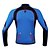 זול בגדי אופניים לנשים-SANTIC בגדי ריקוד גברים שרוול ארוך חולצת ג&#039;רסי לרכיבה כחול אופנייים ג&#039;קט ג&#039;רזי צמרות נושם ייבוש מהיר עמיד אולטרה סגול ספורט פוליאסטר לייקרה רכיבת הרים רכיבת כביש ביגוד / גמישות גבוהה / סטרצ&#039;י (נמתח)