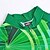 ieftine Seturi de îmbrăcăminte pentru bărbați-Din fericire Pentru femei Manșon Lung Jersey de ciclism cu colanți Iarnă Lycra Poliester Verde Gradiant Bicicletă Jerseu Costume Rezistent la Vânt Proiectare anatomică Uscare rapidă Respirabil Dungi