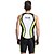 cheap Women&#039;s Triathlon Clothing-Nuckily Men&#039;s Short Sleeve Triathlon Tri Suit Green Stripes Bike Breathable Anatomic Design Ultraviolet Resistant Sports Polyester Spandex Stripes Triathlon Clothing Apparel / Stretchy / Advanced