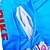 abordables Conjuntos de ropa para hombre-Nuckily Mujer Manga Larga Maillot de Ciclismo con Mallas Azul Flores Botánica Bicicleta Trajes de Yoga Mantiene abrigado Resistente al Viento Forro Polar Transpirable Diseño Anatómico Invierno