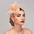 Χαμηλού Κόστους Fascinators-φτερό / δίχτυ fascinators καπέλο kentucky derby / headpiece με φτερό / floral / λουλούδι 1 τεμ. γάμος / ειδική περίσταση / κεφαλή ιπποδρομιών