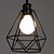 billige Øslys-1-lys 20,5 cm mini-stil vedhængslampe metal geometriske malede finish retro vintage / land 110-120v / 220-240v