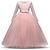 Χαμηλού Κόστους Φορέματα για πάρτι-παιδικό κοριτσίστικο κεντημένο φιόγκο μακρυμάνικο φόρεμα γιορτινό πάρτι λευκό μωβ κοκκινιστό ροζ μάξι μακρυμάνικο ενεργά γλυκά φορέματα άνοιξη καλοκαίρι slim