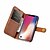 Недорогие Чехлы для iPhone-Кейс для Назначение Apple iPhone XR / iPhone XS Max Бумажник для карт / Защита от удара / Флип Чехол Однотонный Твердый Кожа PU для iPhone XS / iPhone XR / iPhone XS Max