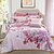 abordables Housses de couette 3D-Ensembles housse de couette Géométrique Mélange soie / coton Imprimé 4 PiècesBedding Sets / 1 pièces (1 housse de couette, 1 drap, 2 housses d&#039;oreiller)