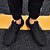 Недорогие Мужская спортивная обувь-Муж. Комфортная обувь Сетка / Полиуретан Осень Спортивные Спортивная обувь Беговая обувь Нескользкий Черный / Красный / Черно-белый