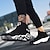 abordables Zapatillas deportivas de hombre-Hombre Zapatillas de Atletismo Zapatos Confort Casual Diario Baloncesto PU Transpirable Negro / Rojo Blanco Negro Otoño