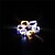 tanie Taśmy świetlne LED-2 m Łańcuchy świetlne 20 Diody LED SMD 0603 1 szt. Ciepła biel Biały Czerwony Wodoodporny Święta Dekoracyjna Zasilanie bateriami AA
