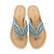 preiswerte Damensandalen-Damen Sandalen Komfort Schuhe Flacher Absatz PU Sommer Blau / Rosa / Mandelfarben