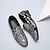 cheap Men&#039;s Slip-ons &amp; Loafers-Men&#039;s Loafers &amp; Slip-Ons Formal Shoes Comfort Shoes Sequin Classic British Party &amp; Evening Office &amp; Career Satin Black Red Blue Floral Spring Summer