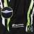 cheap Men&#039;s Clothing Sets-Nuckily Men&#039;s Women&#039;s Long Sleeve Cycling Jersey with Tights Black Plus Size Bike Jersey Clothing Suit Windproof Breathable Quick Dry Anatomic Design Reflective Strips Winter Sports Polyester Holiday