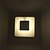 economico Faretti da parete a incasso-il quadrato moderno di semplicità ha condotto la lampada da comodino della camera da letto del corridoio dell&#039;interno del riparo della parete