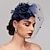 Χαμηλού Κόστους Fascinators-φτερό / δίχτυ fascinators καπέλο kentucky derby / headpiece με φτερό / floral / λουλούδι 1 τεμ. γάμος / ειδική περίσταση / κεφαλή ιπποδρομιών