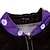 お買い得  婦人服のセット-WOSAWE Women&#039;s Short Sleeve Cycling Jersey with Shorts Purple Floral Botanical Bike Shorts Jersey Padded Shorts / Chamois Windproof Breathable 3D Pad Quick Dry Sports Polyester Spandex Floral