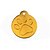 cheap Dog Collars, Harnesses &amp; Leashes-Dog Cat Tag Portable Footprint / Paw Decoration Solid Colored Footprint / Paw Alloy Red Gold Silver 1 Piece