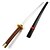 preiswerte Anime Cosplay Swords-Waffen / Schwert Inspiriert von InuYasha Cosplay Anime Cosplay Accessoires Schwert Holz Unisex heiß Halloween Kostüme