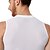 cheap Cycling Vest-Nuckily Men&#039;s Women&#039;s Sleeveless Cycling Vest White Solid Color Bike Breathable Quick Dry Anatomic Design Sports Solid Color Mountain Bike MTB Road Bike Cycling Clothing Apparel / Stretchy