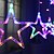 abordables Tiras de Luces LED-HKV 5 m Cuerdas de Luces 50 LED 1pc Blanco Cálido RGB Blanco Navidad Decorativa Conectable 220-240 V